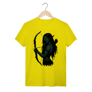 Nome do produto Camiseta Caçadora Elfa Sombria 