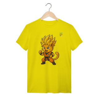 Nome do produto Camiseta Cat Saiyan Power