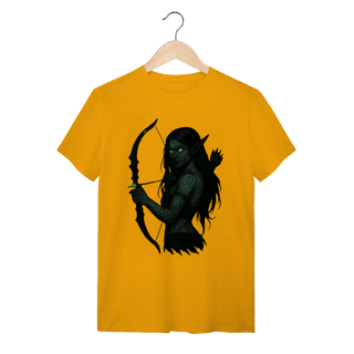 Nome do produto Camiseta Caçadora Elfa Sombria 