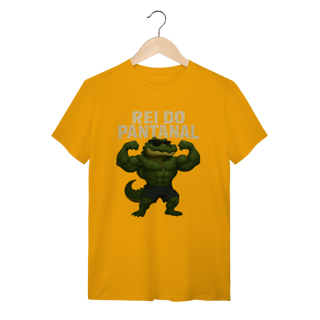 Nome do produto Camiseta Rei do Pantanal – Jacaré Bombado