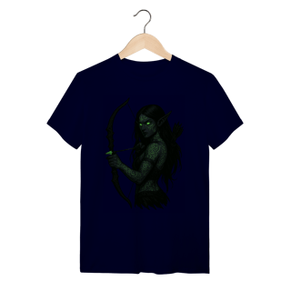 Nome do produto Camiseta Caçadora Elfa Sombria 
