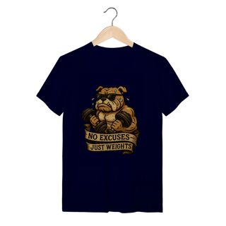 Nome do produto Camiseta Sem Desculpas, Só Peso
