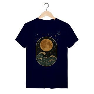 Nome do produto Camiseta Lua & Ondas