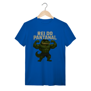 Nome do produto Camiseta Rei do Pantanal – Jacaré Bombado