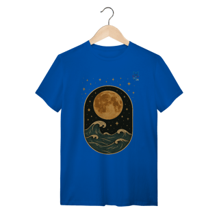 Nome do produto Camiseta Lua & Ondas