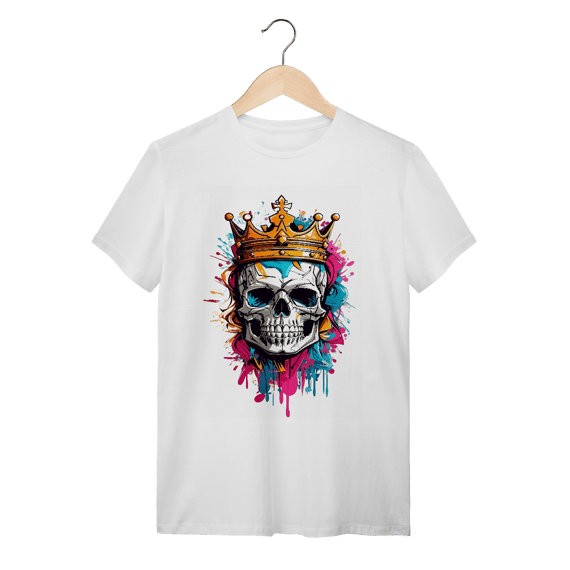 Camiseta Rei Caveira