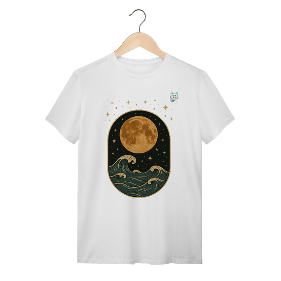 Camiseta Lua & Ondas