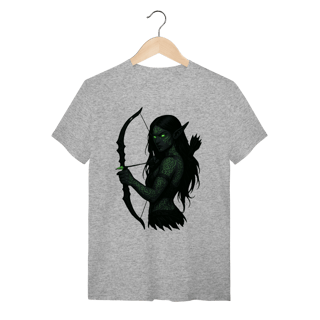 Nome do produto Camiseta Caçadora Elfa Sombria 