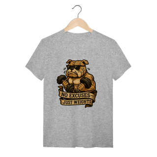 Nome do produto Camiseta Sem Desculpas, Só Peso