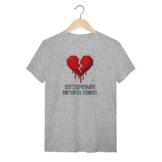 Nome do produto Camiseta Game Over? Nunca
