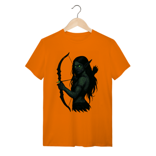 Nome do produto Camiseta Caçadora Elfa Sombria 