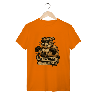 Nome do produto Camiseta Sem Desculpas, Só Peso
