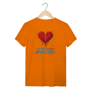 Nome do produto Camiseta Game Over? Nunca