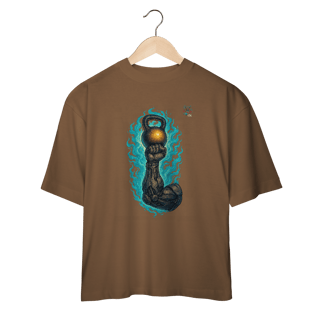 Nome do produto Camiseta Oversized Força Mecânica