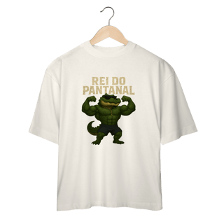 Nome do produto Camiseta Oversized Rei do Pantanal – Estilo e Força no Volume Máximo