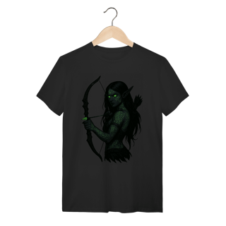 Nome do produto Camiseta Caçadora Elfa Sombria 