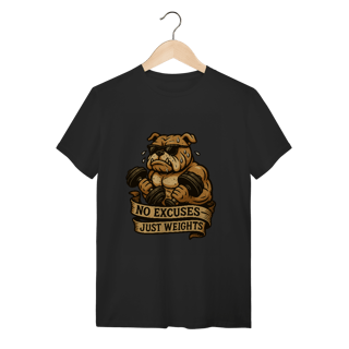 Nome do produto Camiseta Sem Desculpas, Só Peso