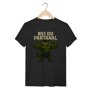 Nome do produto Camiseta Rei do Pantanal – Jacaré Bombado