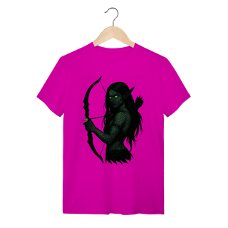 Nome do produto Camiseta Caçadora Elfa Sombria 