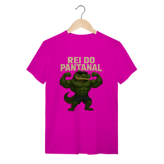 Nome do produto Camiseta Rei do Pantanal – Jacaré Bombado