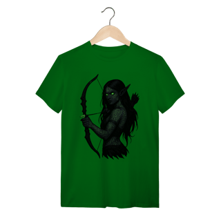 Nome do produto Camiseta Caçadora Elfa Sombria 