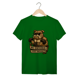 Nome do produto Camiseta Sem Desculpas, Só Peso