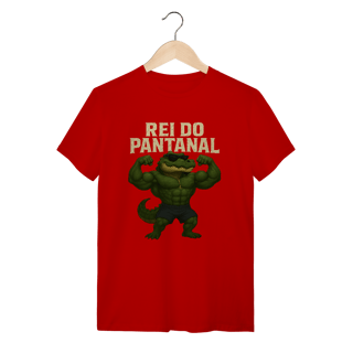 Nome do produto Camiseta Rei do Pantanal – Jacaré Bombado