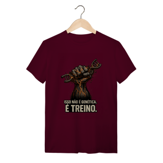 Nome do produto Camiseta Genética Não, É Treino