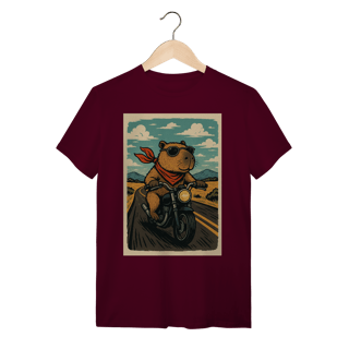 Nome do produto Camiseta Capivara da Estrada
