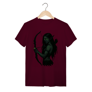 Nome do produto Camiseta Caçadora Elfa Sombria 