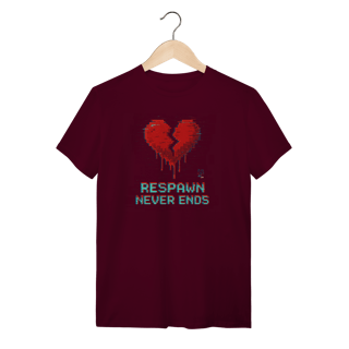Nome do produto Camiseta Game Over? Nunca