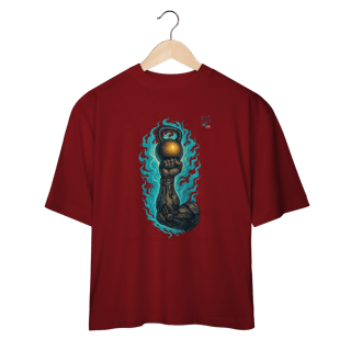 Nome do produto Camiseta Oversized Força Mecânica
