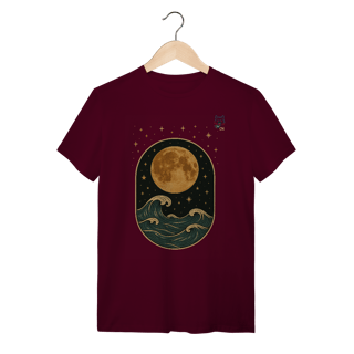 Nome do produto Camiseta Lua & Ondas