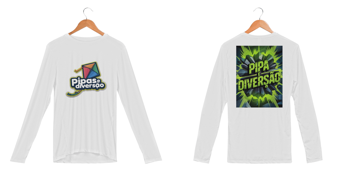 Nome do produto: Camisa Manga Longa UV (Logo)