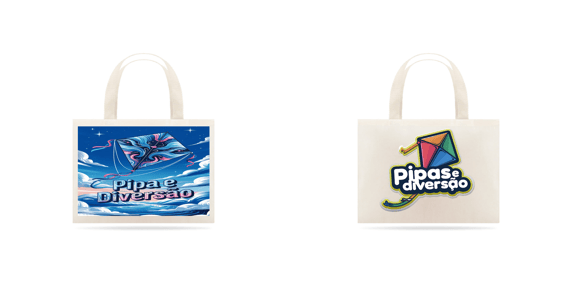 Ecobag(Pipas E Diversão)