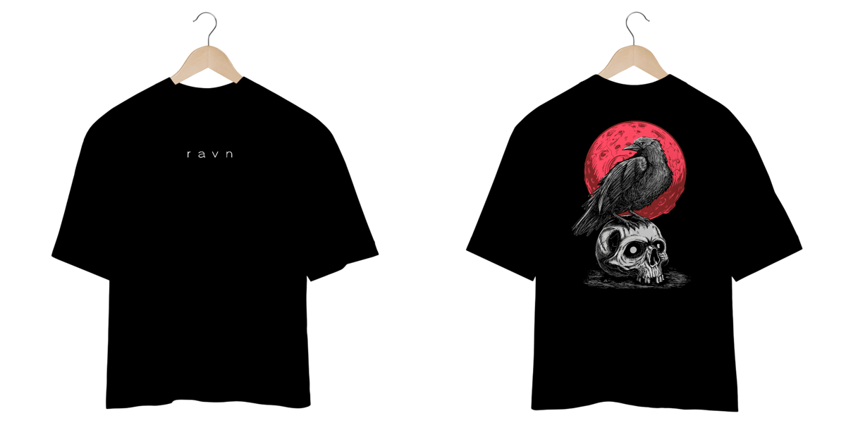 Nome do produto: Oversized - The Raven