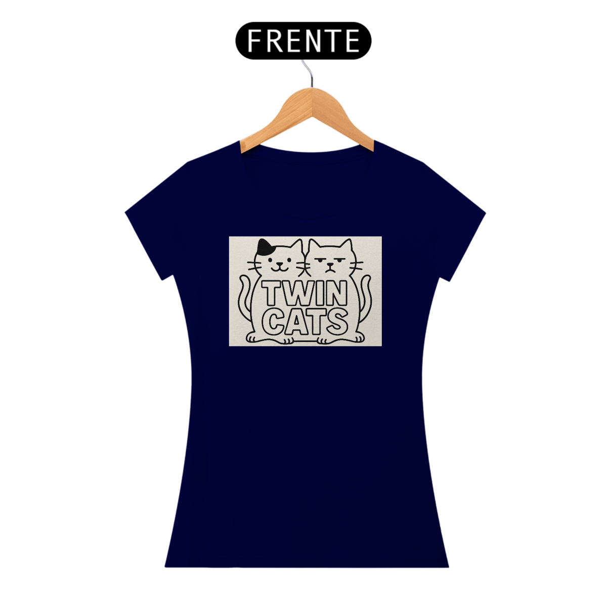 Nome do produto: Babylook Twin Cats Grande