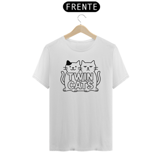 Nome do produto Camiseta Twin Cats Logo Grande
