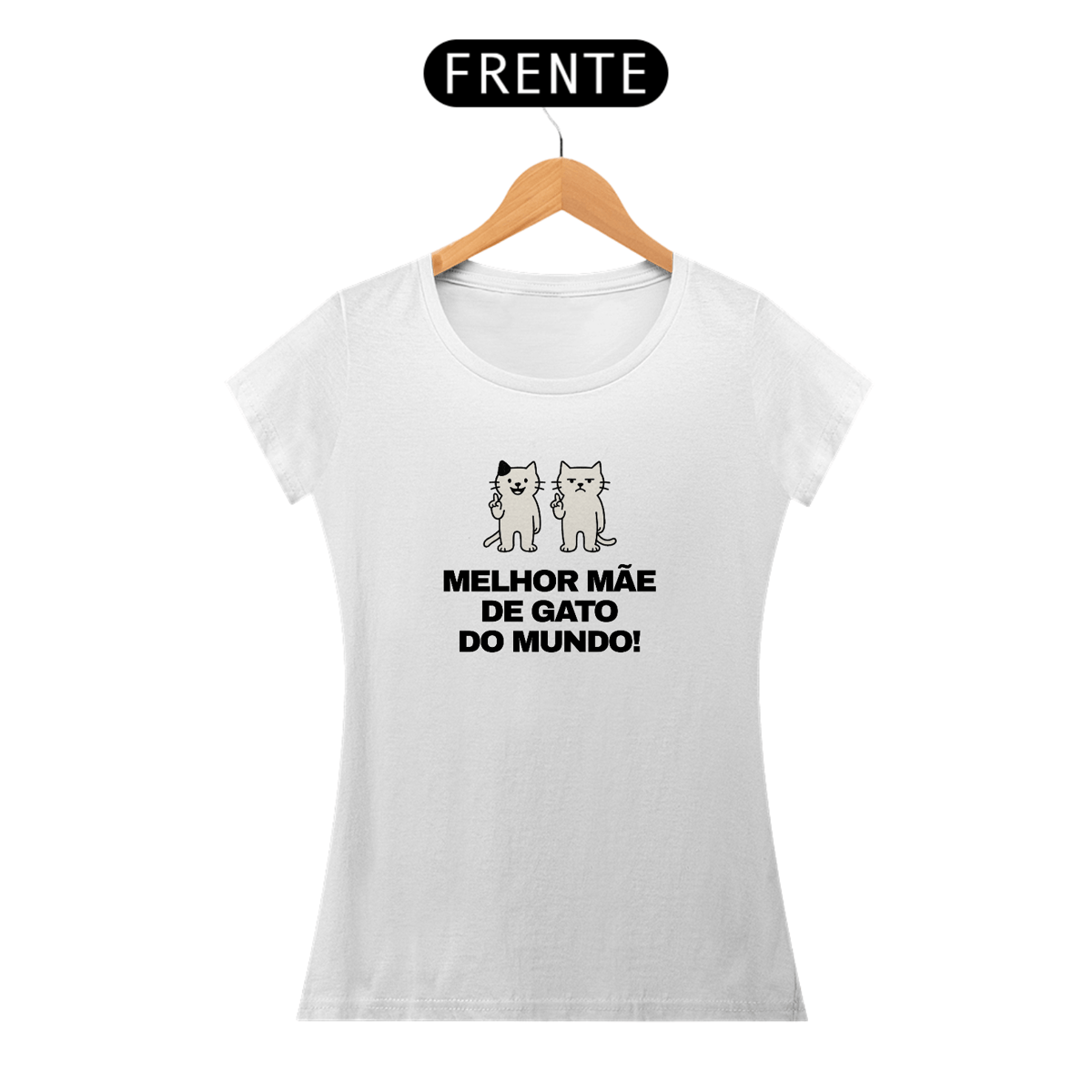 Nome do produto: Babylook Melhor mãe de gato