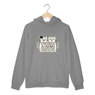 Nome do produto Moletom Canguru Twin Cats