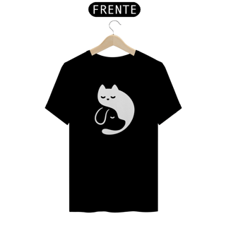 Camiseta Cão e Gato