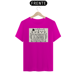 Nome do produto Camiseta Twin Cats Grande