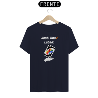 Nome do produto T-Shirt Premium - Jacó jogando UNO - Black