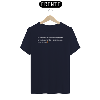 Nome do produto T-Shirt Premium - Crente com rinite