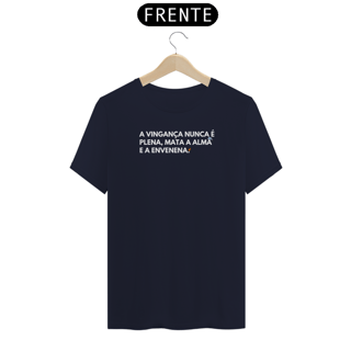 Nome do produto T-Shirt Premium - A vingança - Bl - Seu Madruga