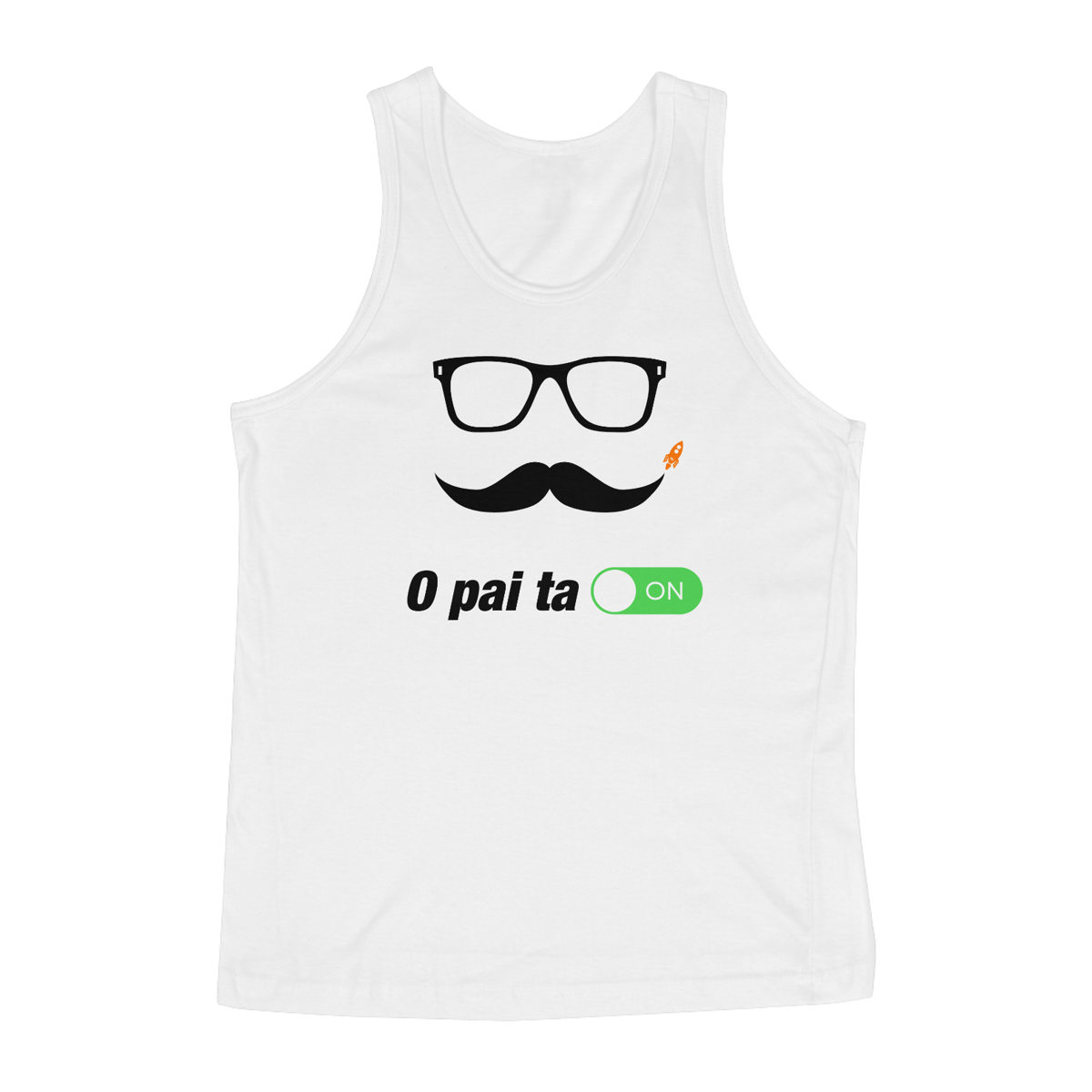 Nome do produto: Regata Basic Masculina - O Pai ta ON