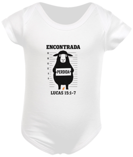 Nome do produto Body Infantil - Ovelhinha Encontrada
