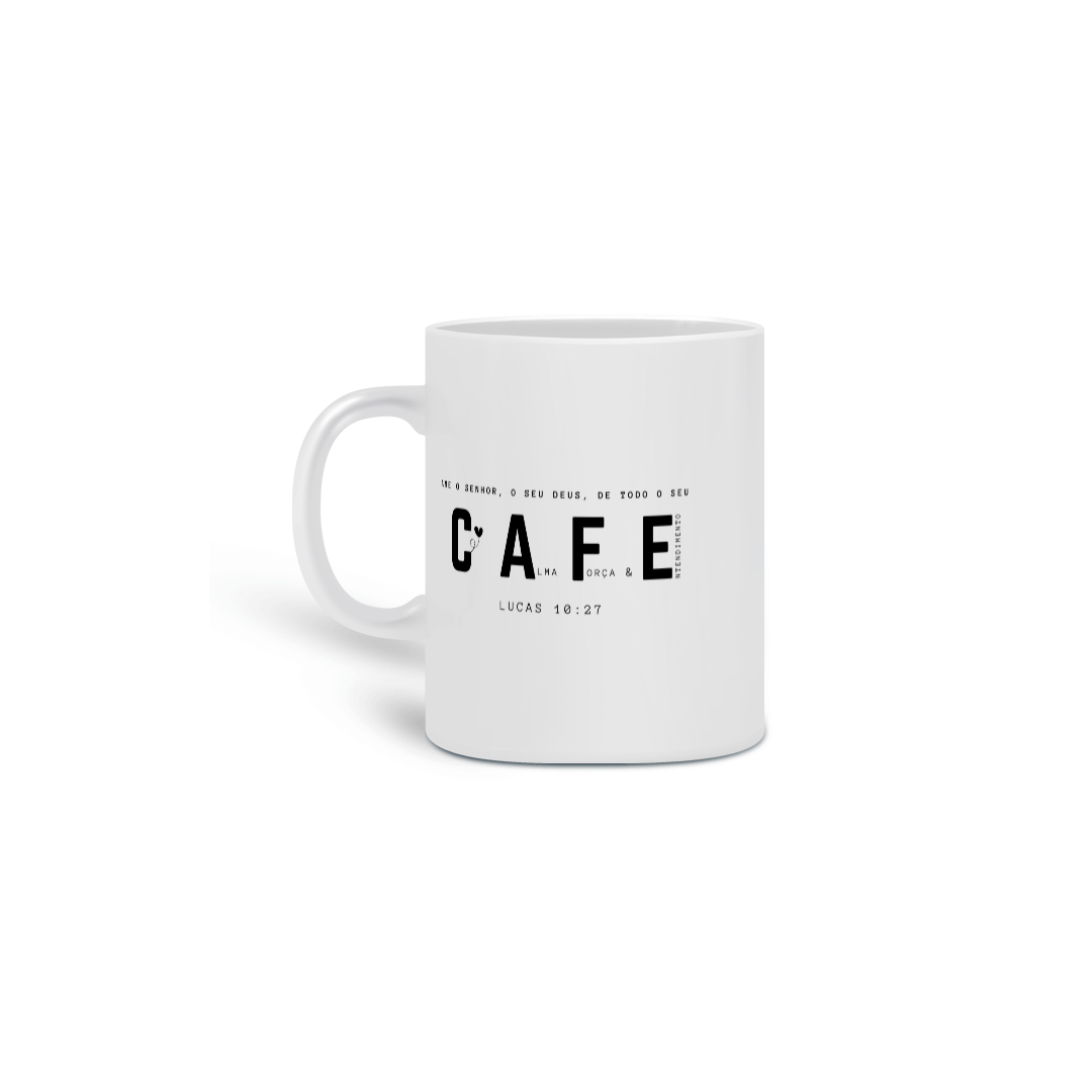 Nome do produto: Caneca - C.A.F.É