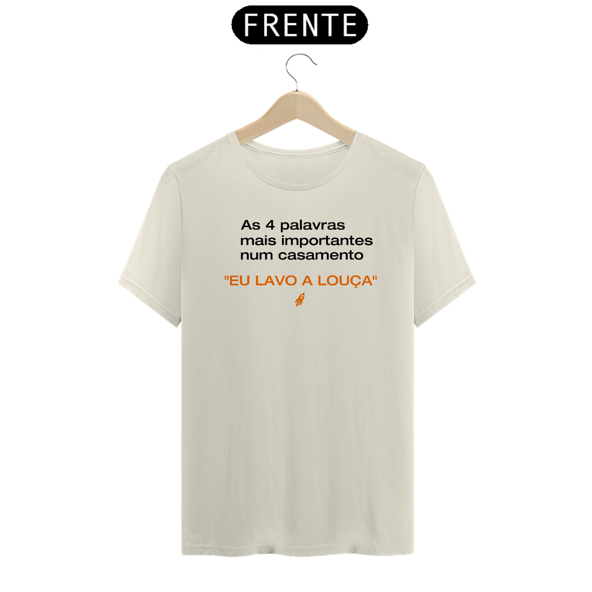 Nome do produto: T-Shirt Premium - Eu lavo a louça