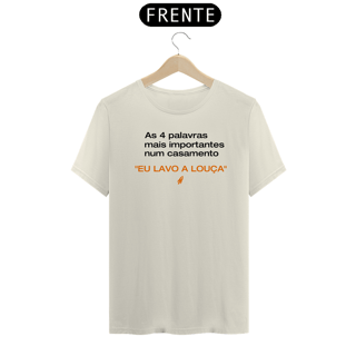 Nome do produto T-Shirt Premium - Eu lavo a louça